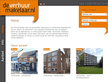 Tablet Screenshot of deverhuurmakelaar.nl